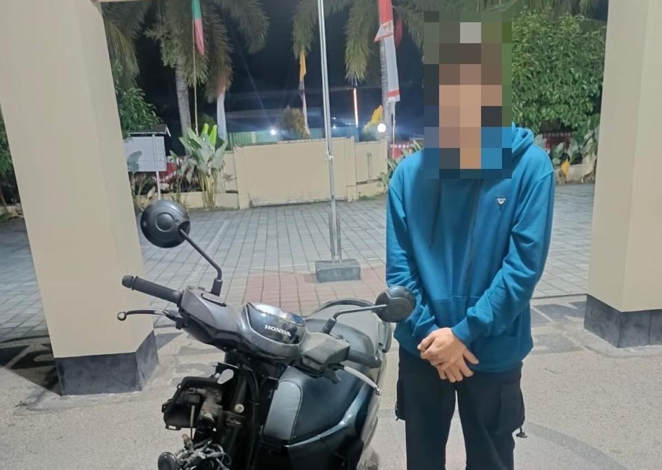 Tim Gabungan Polresta Mataram Tangkap Terduga Curanmor di Gunungsari