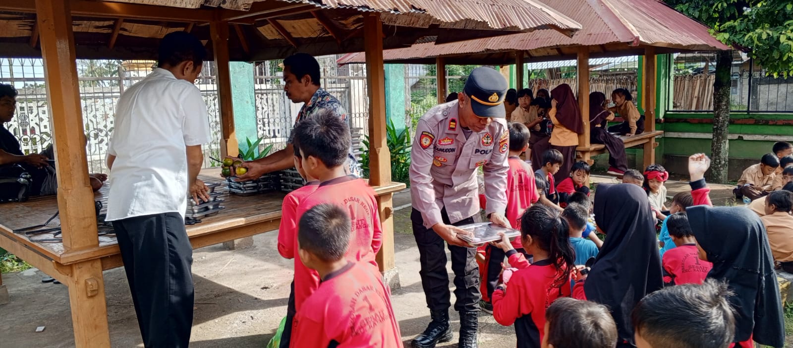 Polres Lombok Utara Kawal Program MBG, 17.923 Penerima Manfaat di Kecamatan Tanjung Terpantau