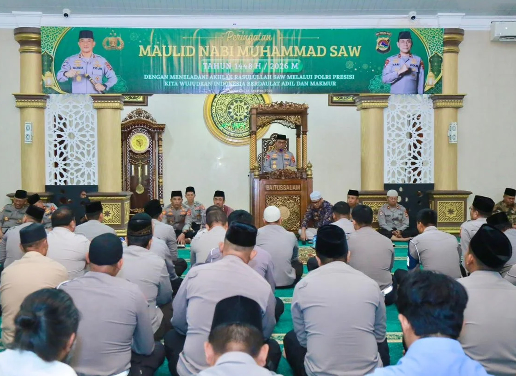 Polda NTB Peringati Maulid Nabi, Perkuat Pengabdian Berlandaskan Akhlak