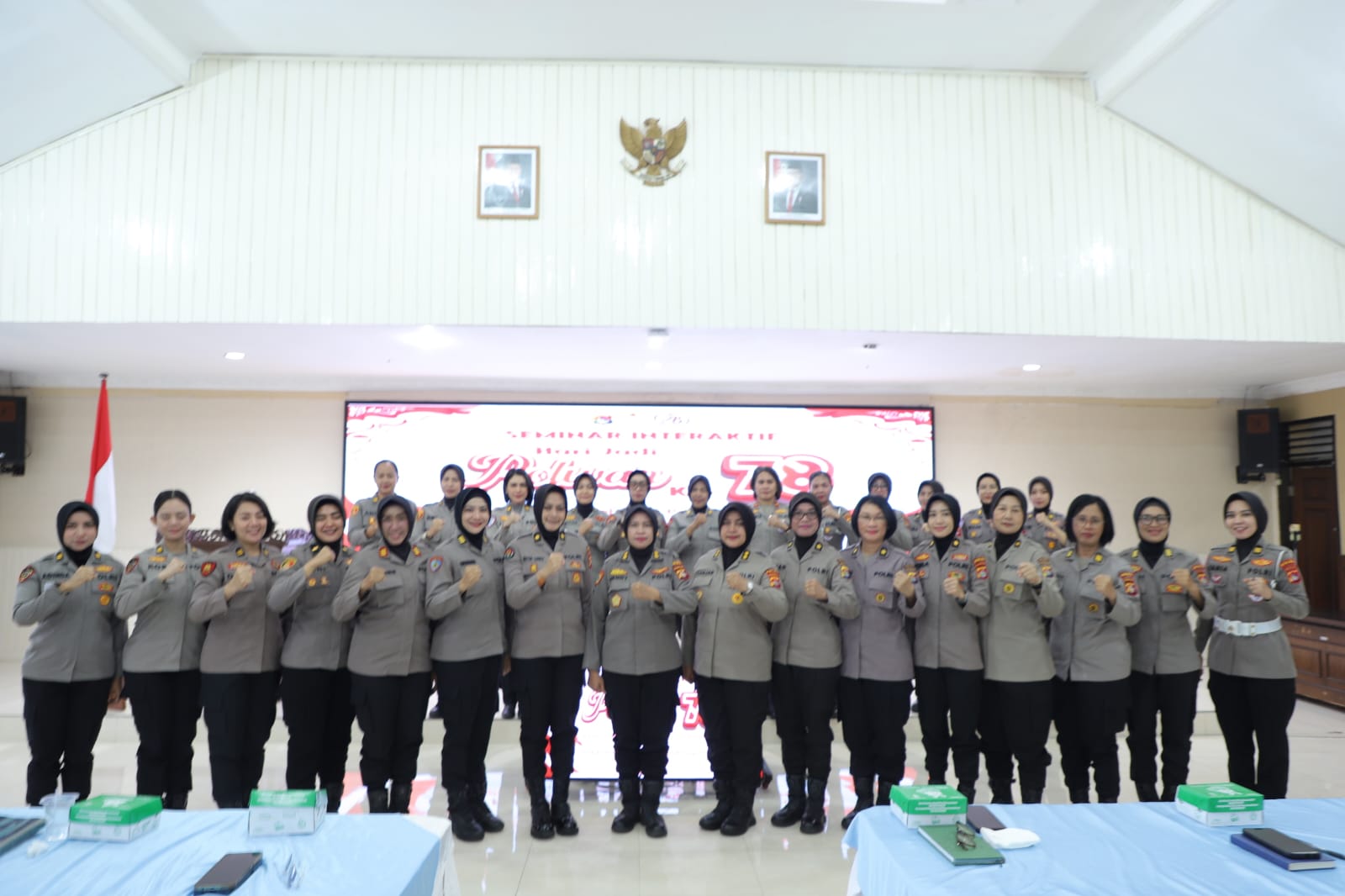 Seminar HUT ke-78 Polwan, Polda NTB Perkuat Profesionalisme dan Integritas Polisi Wanita