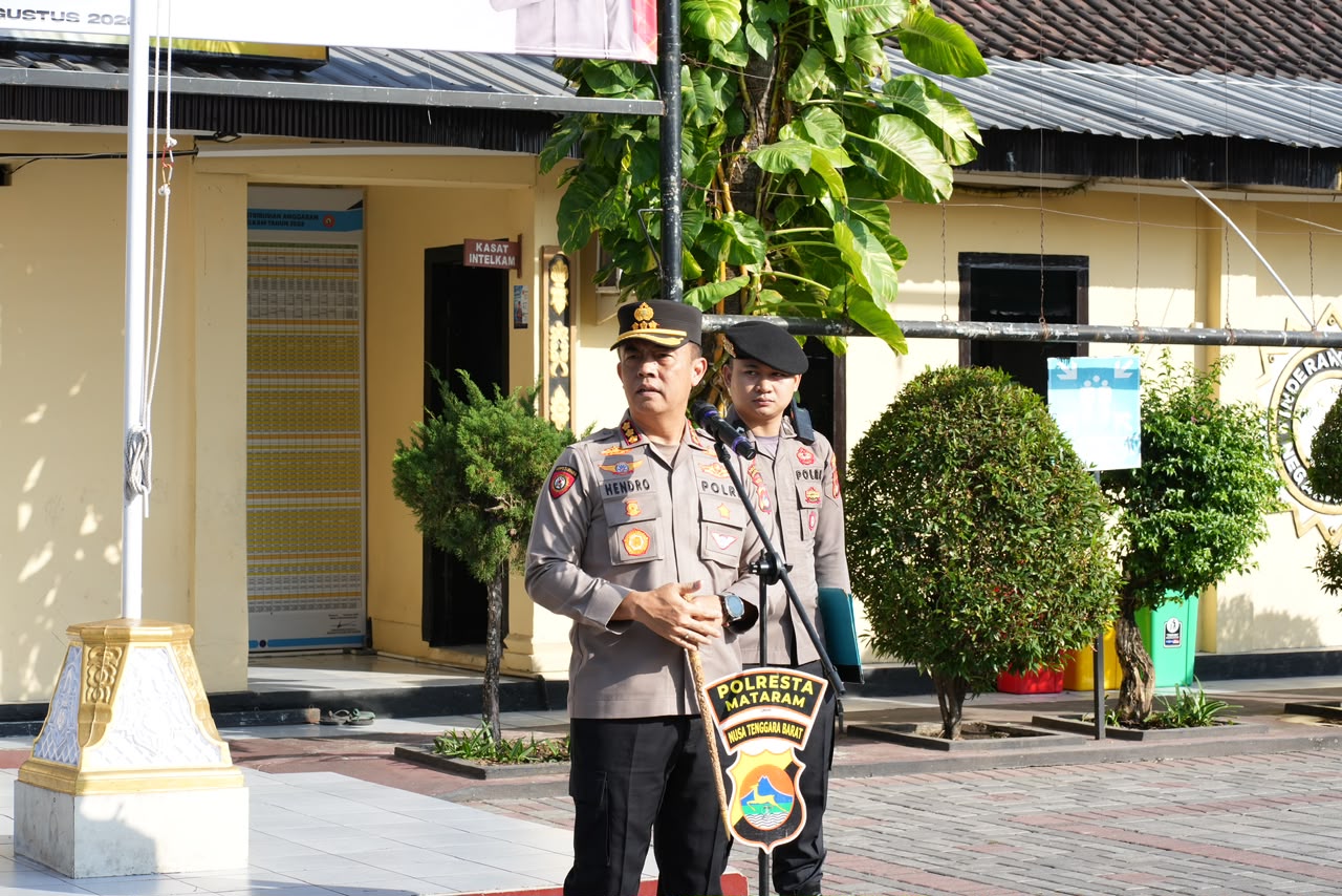 Kapolresta Mataram Tekankan Penguatan Polmas dan Integritas Personel