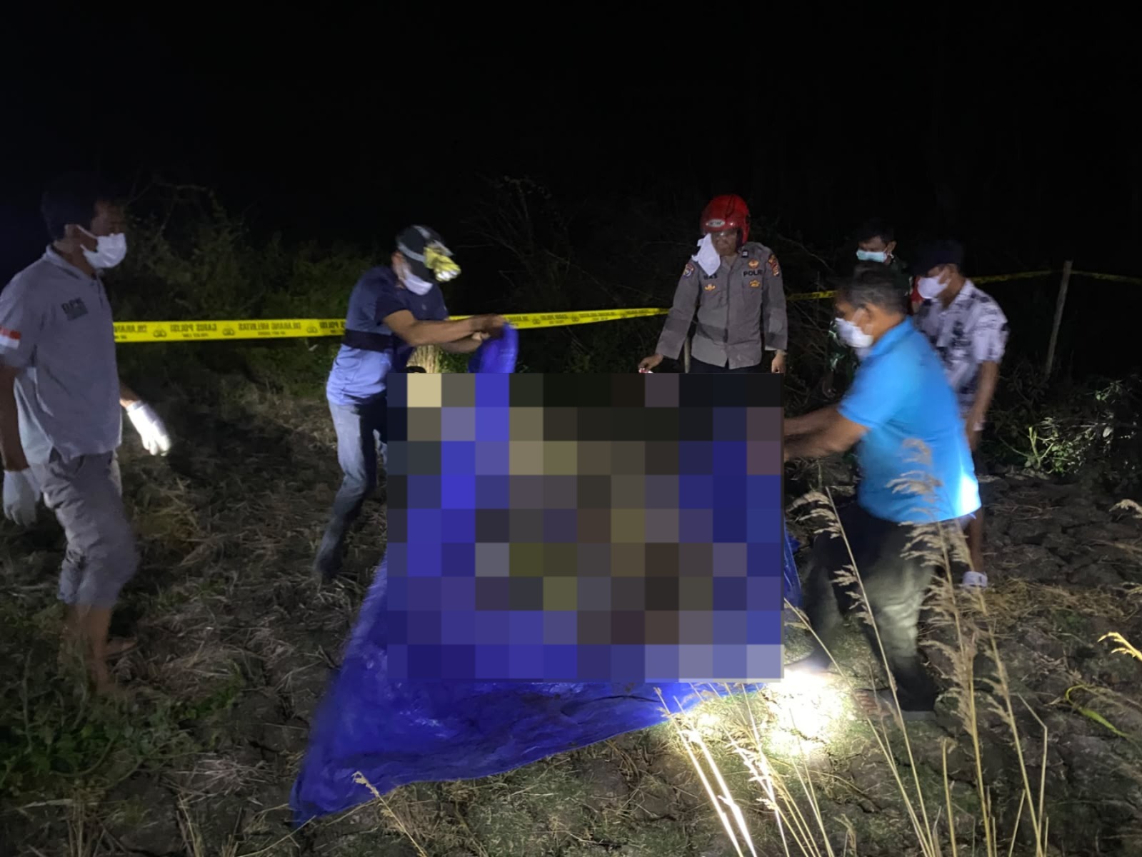 Polisi Tangani Cepat Penemuan Mayat Pria di Areal Perkebunan Empang Sumbawa