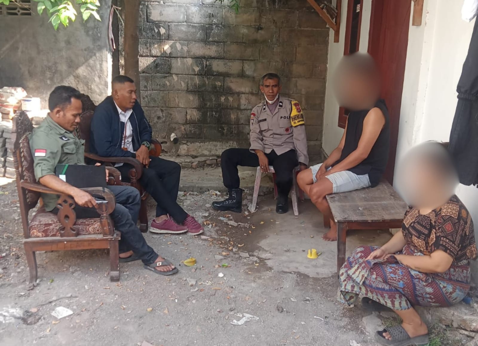 Polisi Redam Perselisihan Keluarga di Mataram, Dua Pihak Sepakat Berdamai