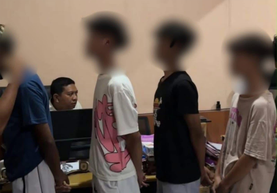 Polisi Amankan 24 Remaja Terkait Konvoi Bawa Sajam di Mataram