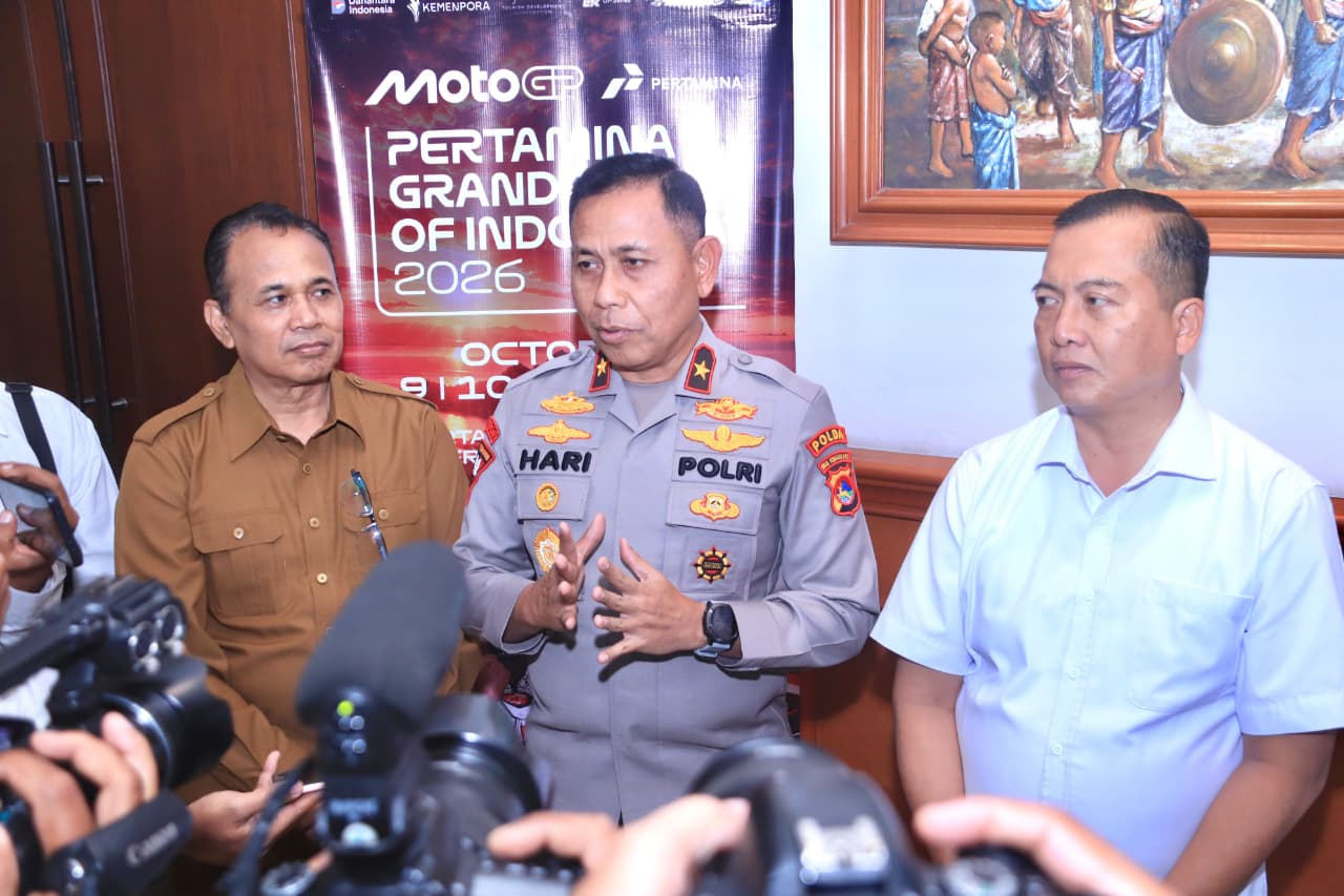 MotoGP Mandalika 2026, Polda NTB Siapkan Pengamanan Terpadu hingga Antisipasi Stiker Palsu