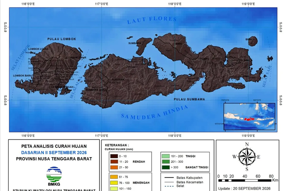 Bima Dilanda Kekeringan Ekstrem, Hujan Tak Turun Lebih dari Empat Bulan