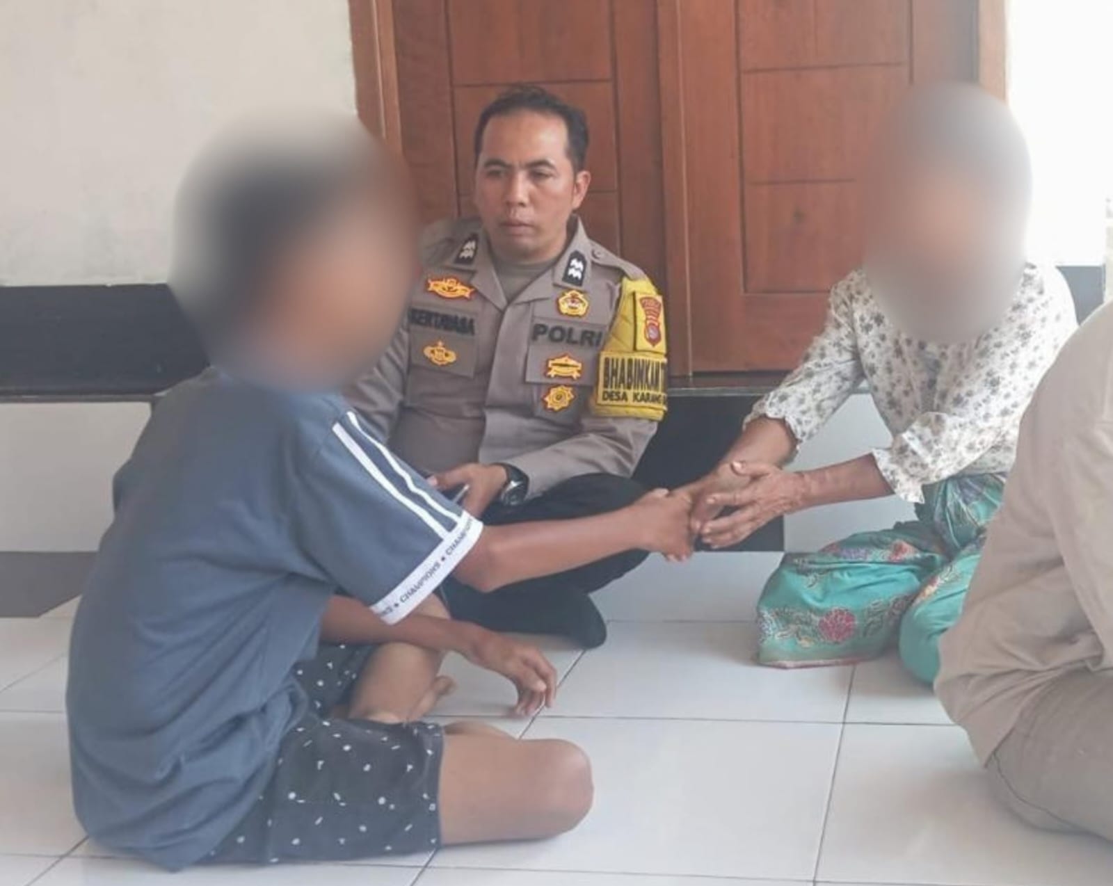 Kesalahpahaman Selang Air Berujung Cekcok, Polisi Turun Tangan Damaikan Situasi
