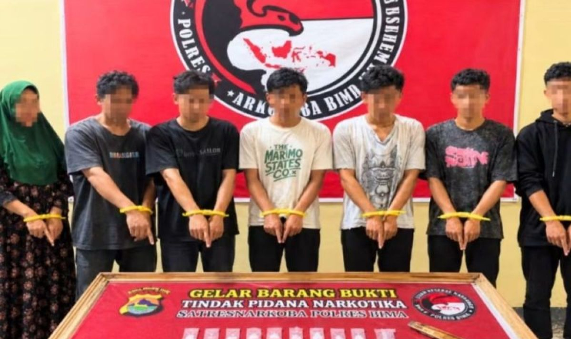 Polres Bima Dalami Peran Tujuh Orang dalam Kasus Dugaan Sabu di Woha
