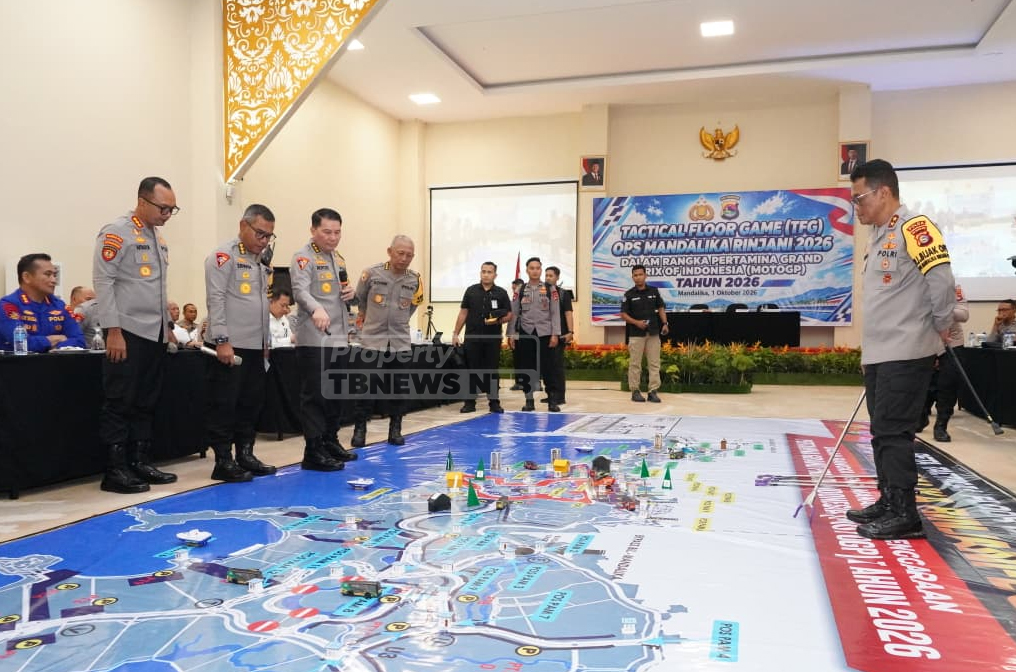 TFG MotoGP Mandalika2026, Astamaops Polri Soroti Empat Sasaran Pengamanan hingga Potensi Karhutla