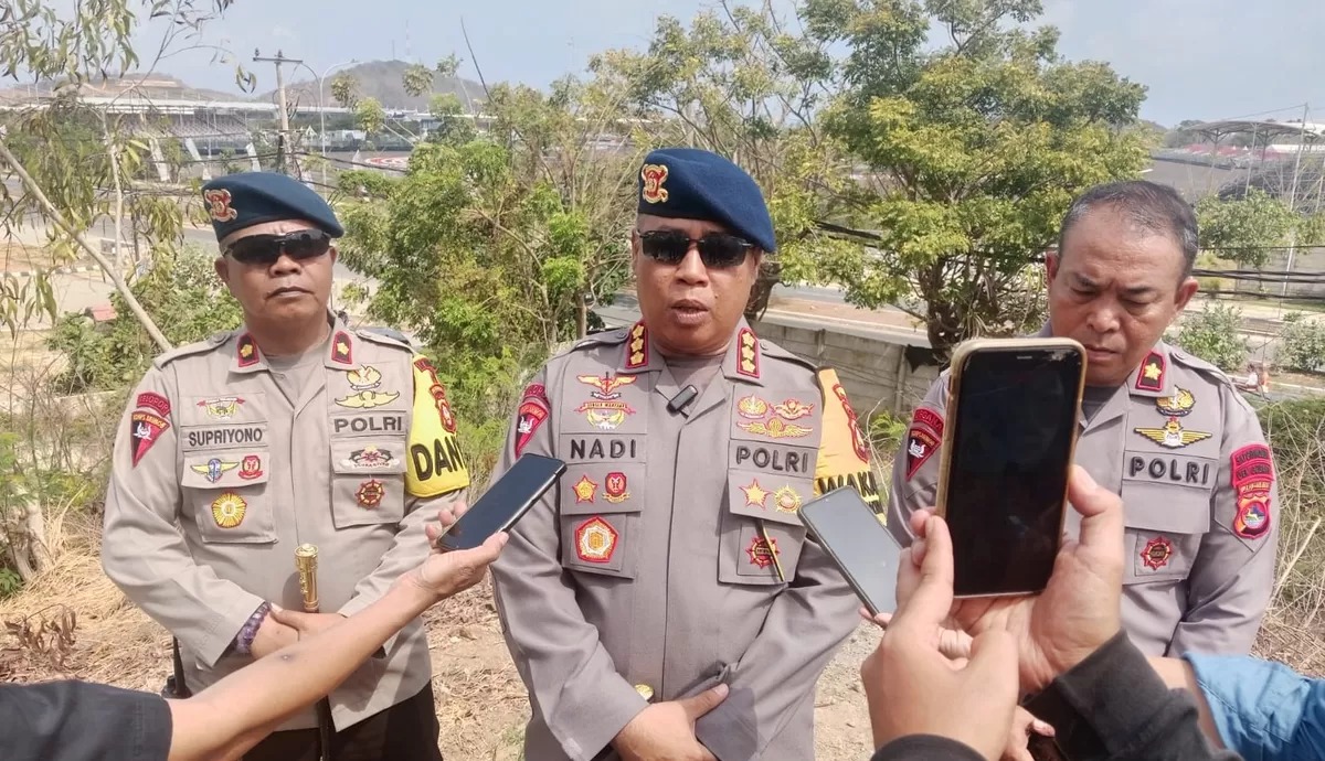 MotoGP Mandalika 2026, Brimob NTB Ingatkan Penonton Tak Terbangkan Drone