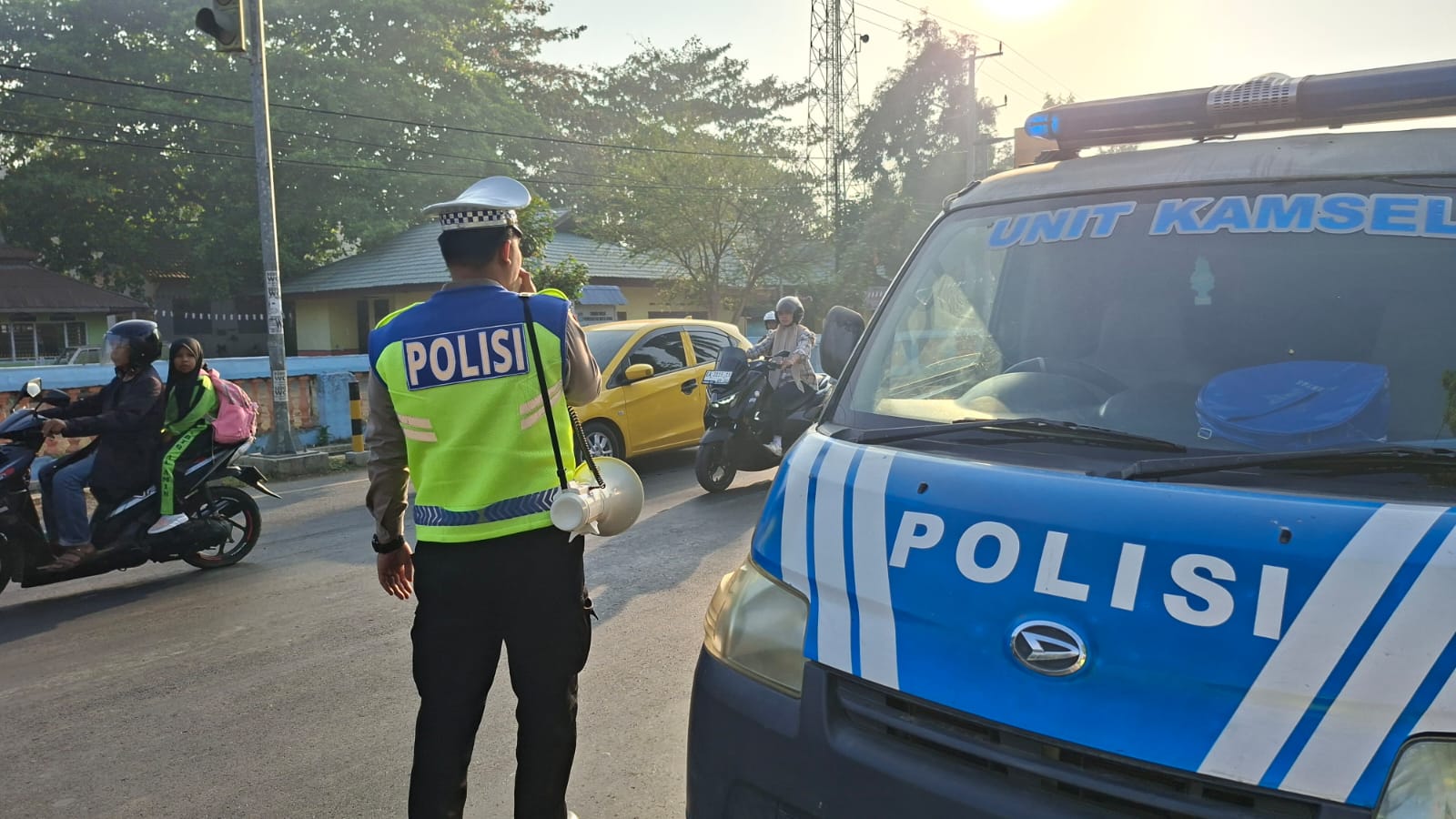 Polres Bima Kota Gencarkan Edukasi Tertib Lalu Lintas Lewat Penling