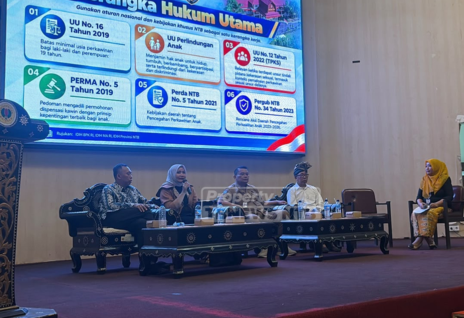 Polda NTB Perkuat Peran Kepala Dusun Cegah Perkawinan Anak di Lombok Barat