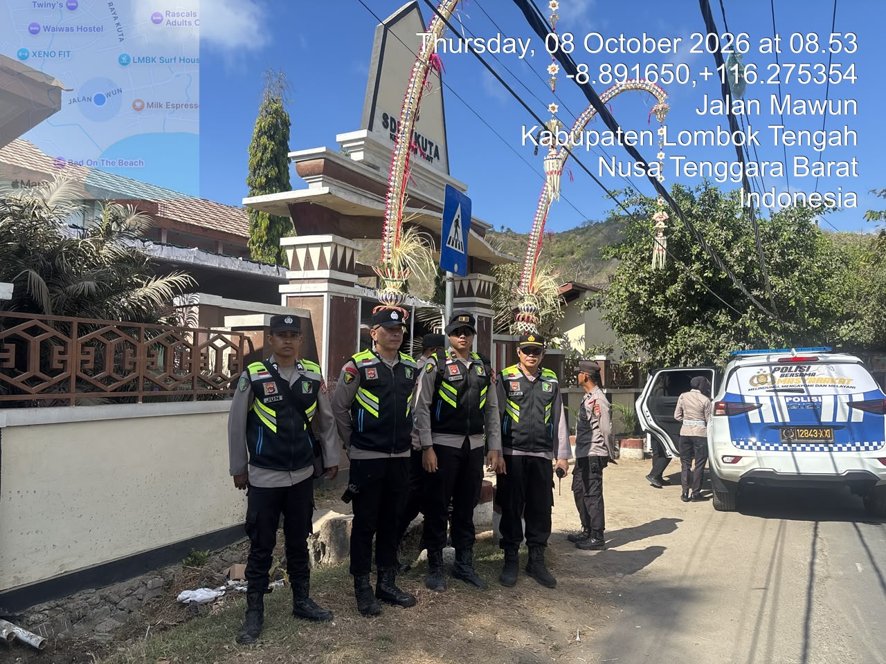 Polda NTB Pastikan Dukungan Kesehatan Selama Side Event Riders Go To School di Kuta Mandalika