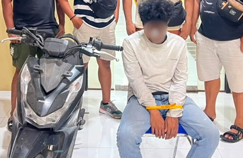 Sempat Buron, Terduga Pelaku Curanmor di Lombok Utara Ditangkap Polisi di Lombok Timur