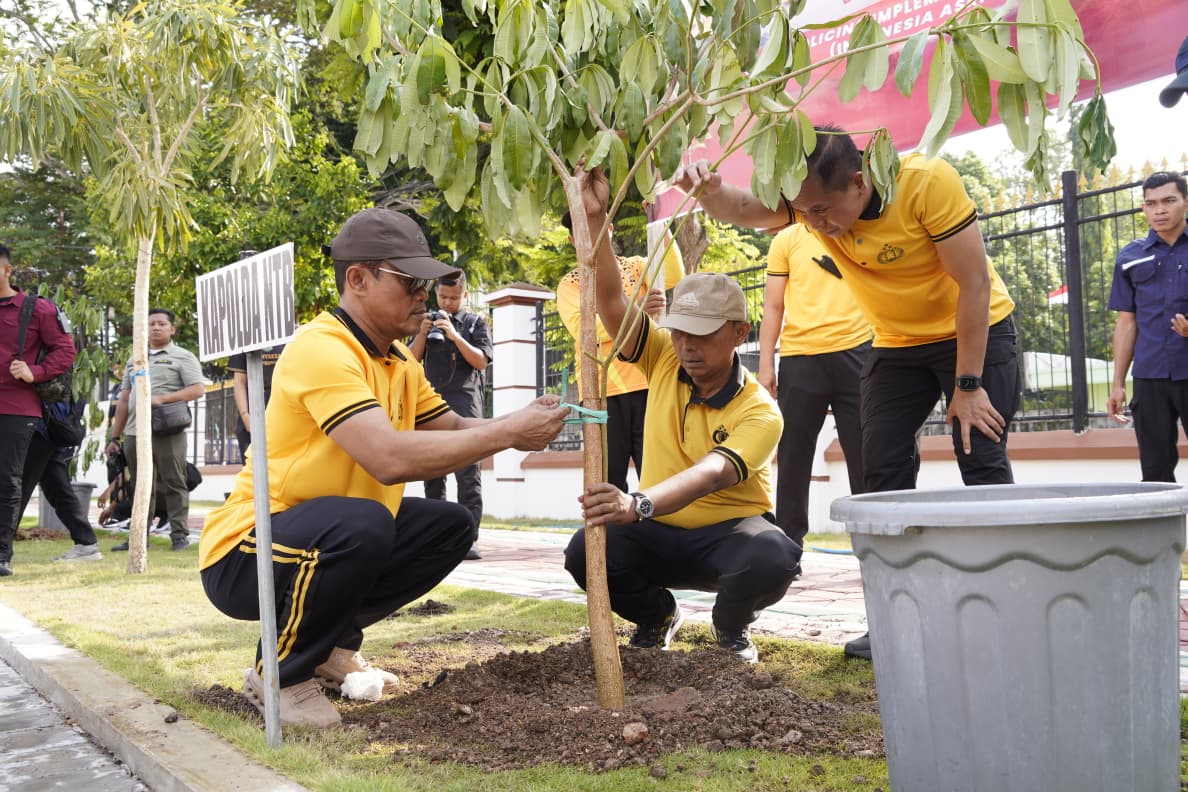 Dukung Quick Wins Kapolri, Kapolda NTB Dorong Kepedulian Lingkungan Lewat Green Policing