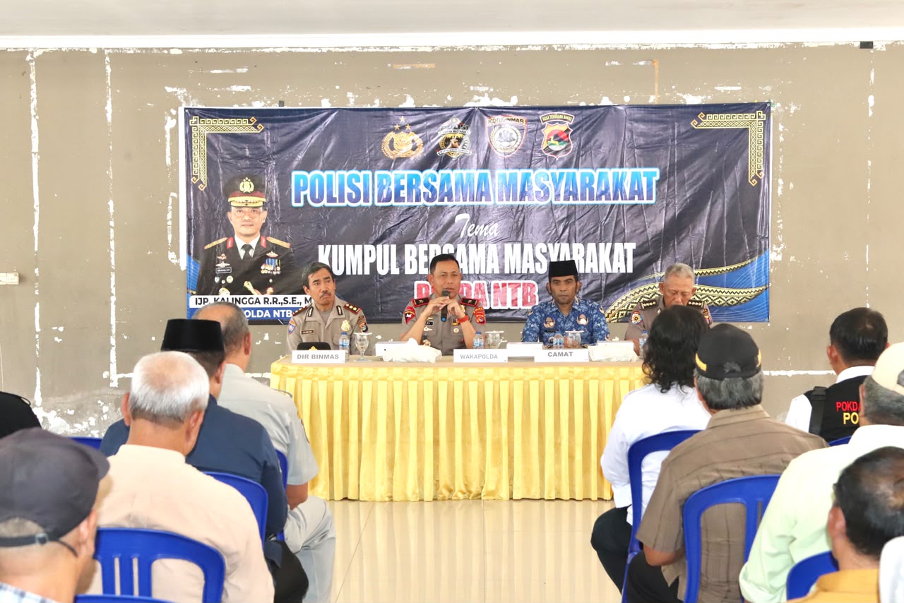 Implementasikan Quick Wins Kapolri, Polda NTB Perkuat Dialog Bersama Warga