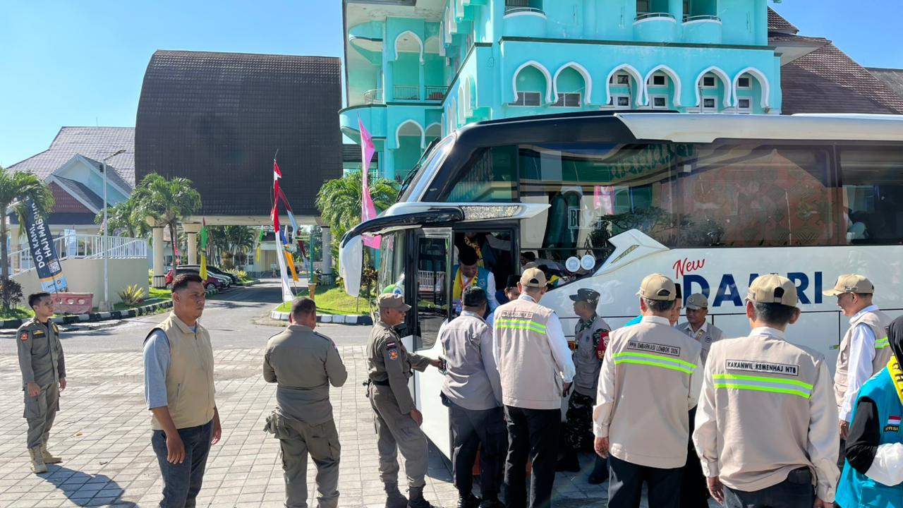 Polda NTB Pastikan Keamanan Keberangkatan Ratusan Jemaah Calon Haji ke Tanah Suci