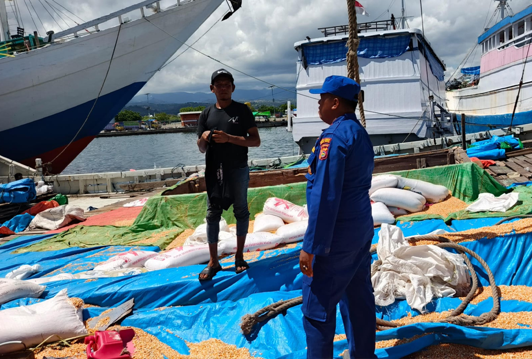 Jamin Keselamatan di Laut, Polisi Gelar Patroli Perairan Teluk Bima dan Pelabuhan