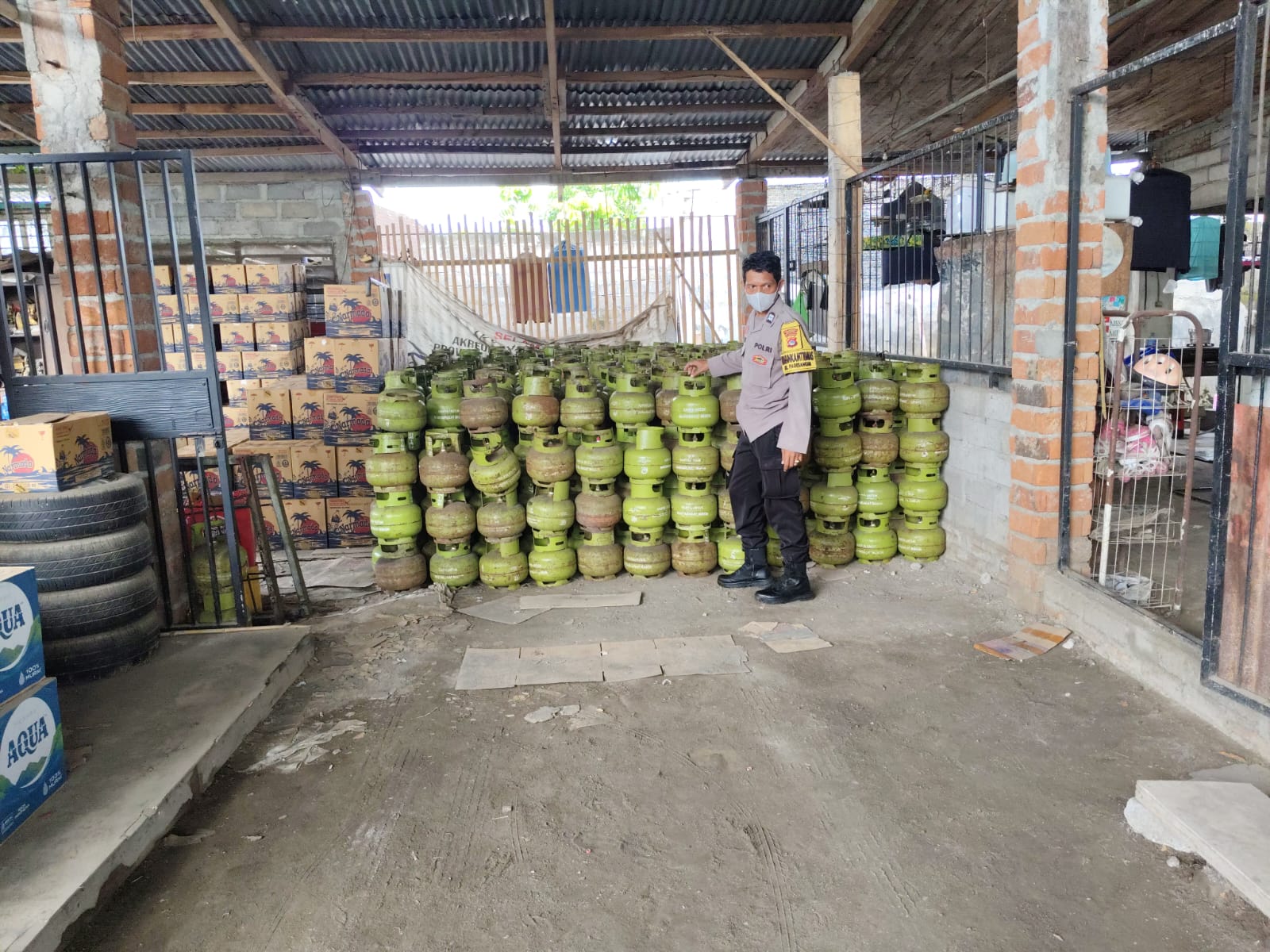 Respon Keluhan Warga, Polsek Mataram Pantau Distribusi Elpiji Subsidi