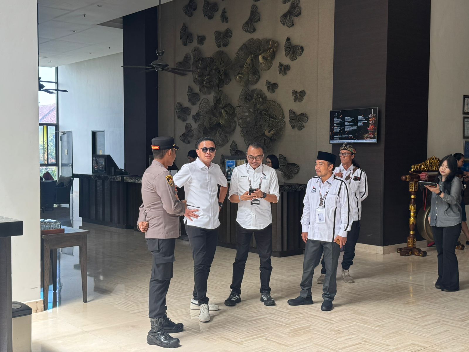 Polisi Gelar Pengamanan Kegiatan Rakorwil PSI NTB