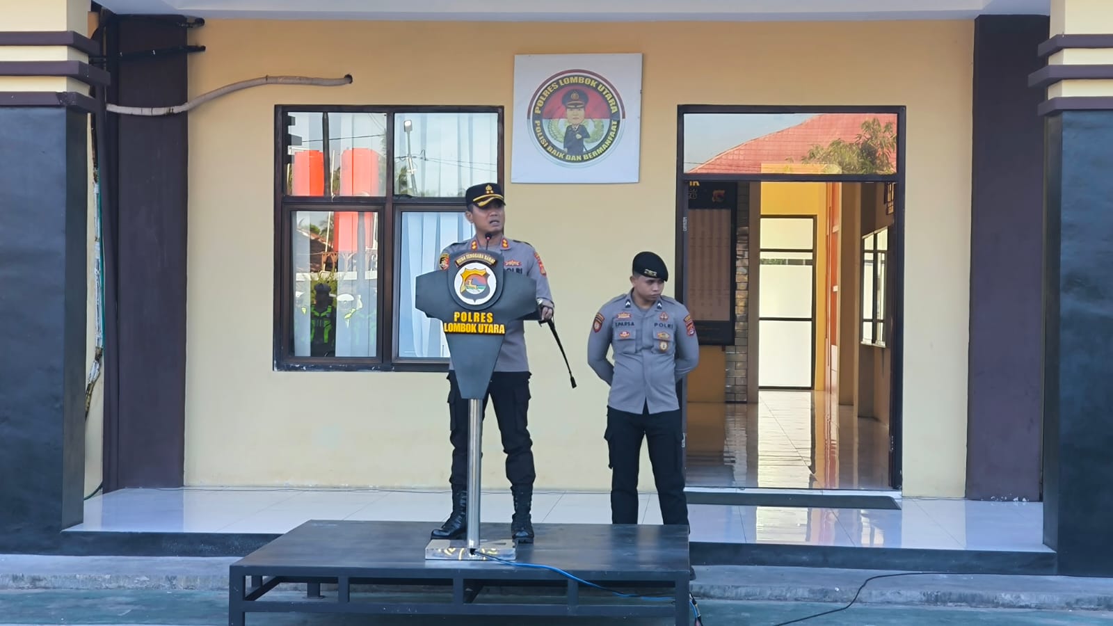 Kapolres Lombok Utara: Tri Brata Bukan Sekadar Hafalan, Tapi Pedoman Hidup Polisi