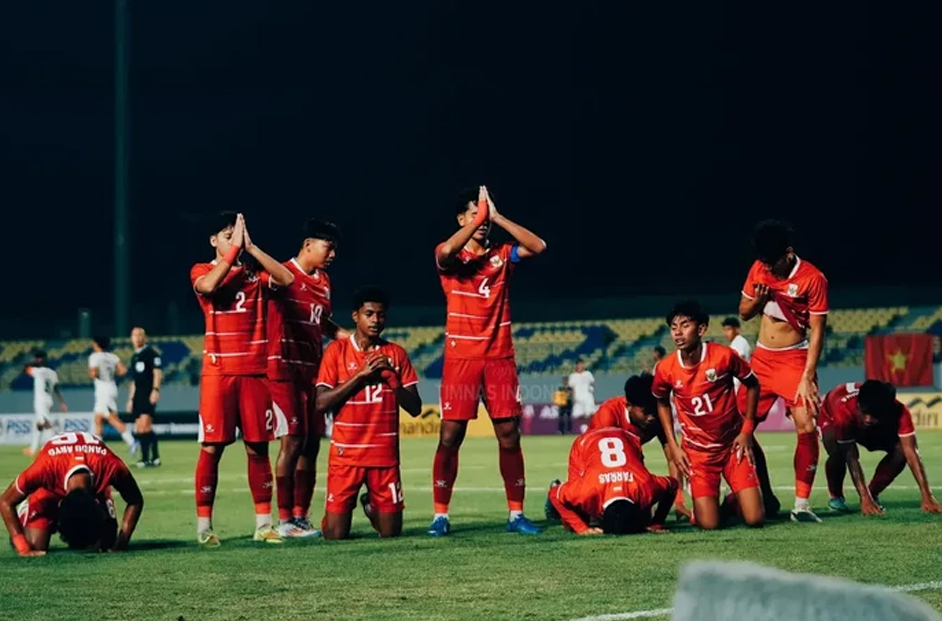 Timnas Indonesia Menang Tipis atas China, Fokus Lolos ke Piala Dunia U-17
