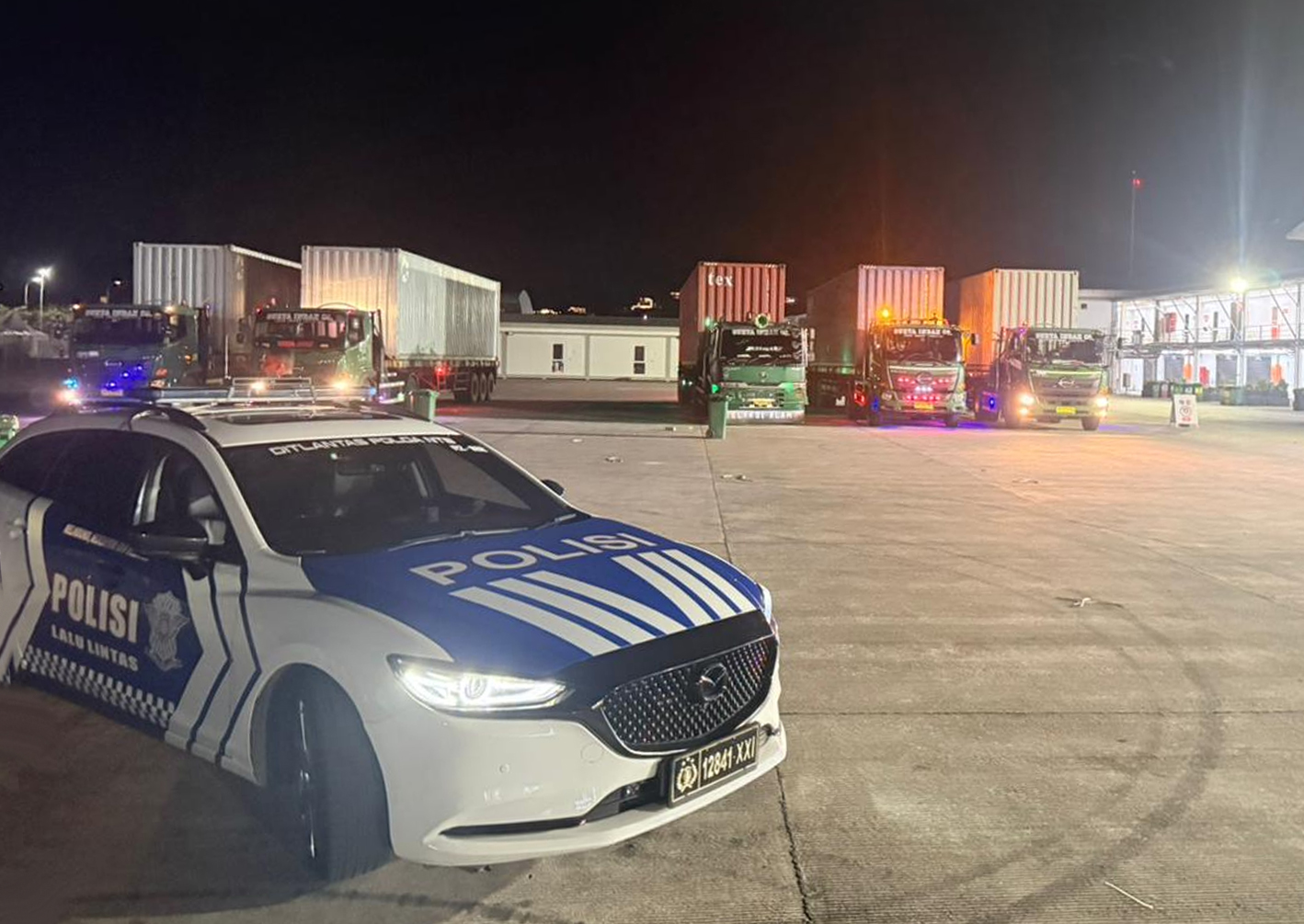 Polda NTB Kawal Pemulangan Logistik GT World Challenge Asia 2026 dari Mandalika
