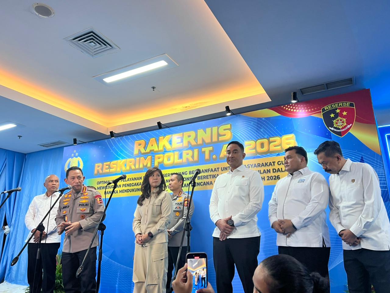 Kapolri Tekankan Sinergitas APH untuk Penegakan Hukum yang Optimal