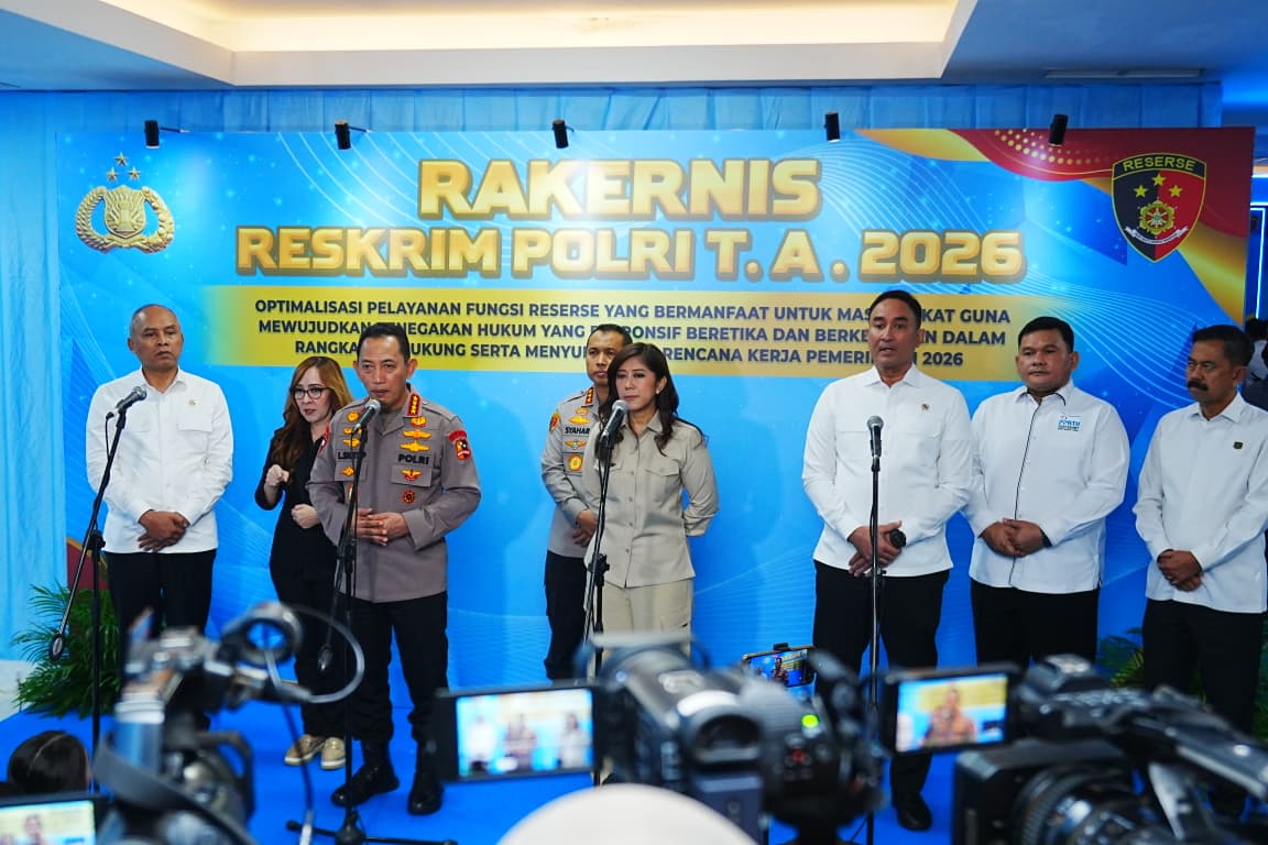 Kapolri Instruksikan Reskrim Ciptakan Rasa Aman dan Tegakkan Keadilan