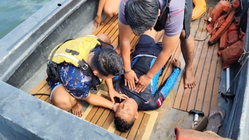 Polda NTB Gelar Pelatihan SAR di Pantai Cemara, Tingkatkan Kesiapsiagaan di Laut