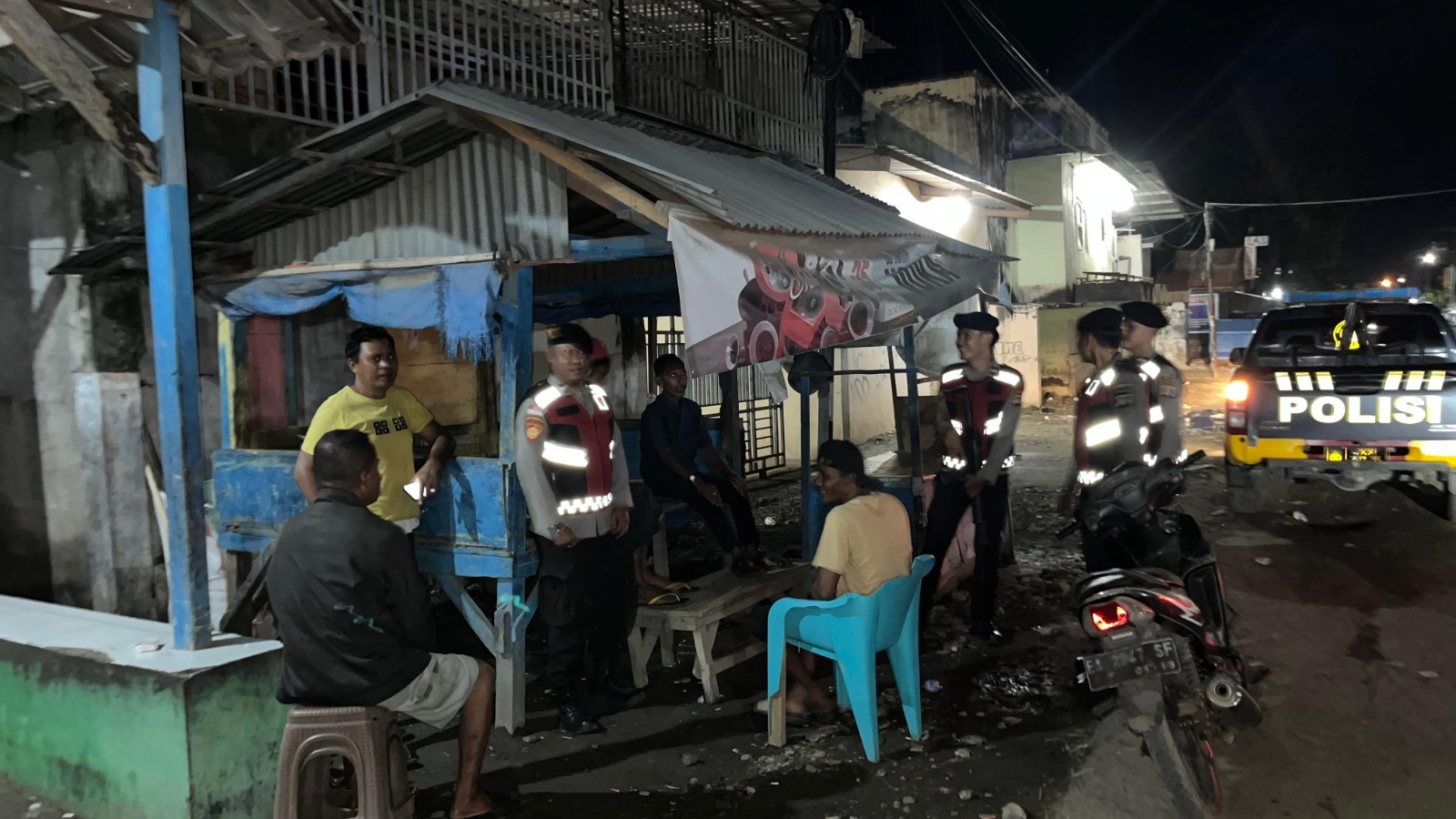 Cegah Curanmor dan Tawuran, Polisi Patroli di Titik Rawan Kota Bima