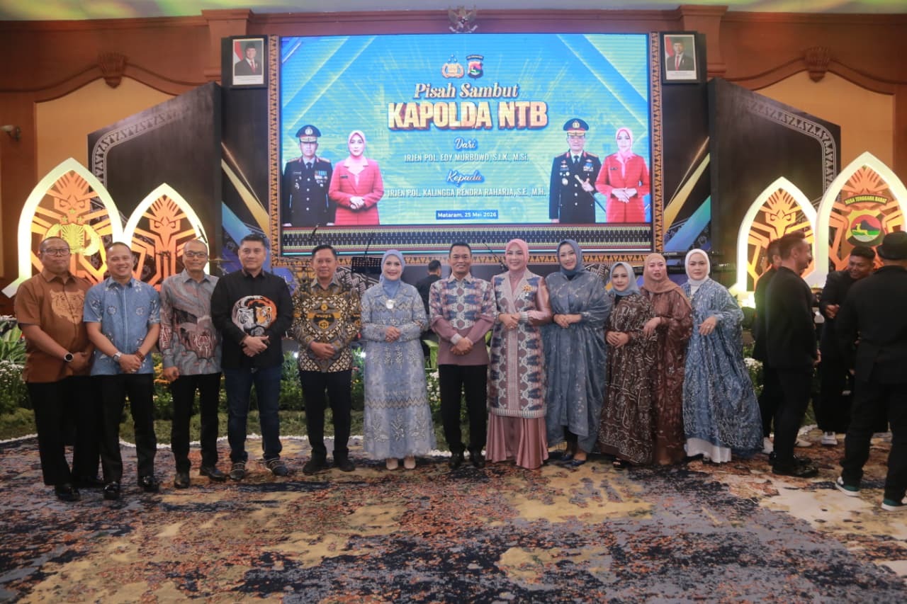 Polda NTB Gelar Malam Kenal Pamit Kapolda, Perkuat Sinergitas Jaga Kamtibmas