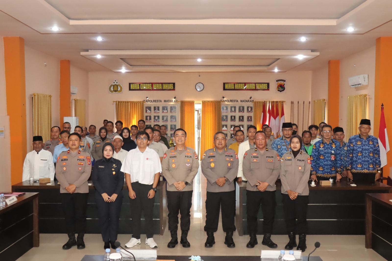 Puslitbang Polri Gelar FGD di Polresta Mataram, Bahas Strategi Humanis Penanganan Unjuk Rasa
