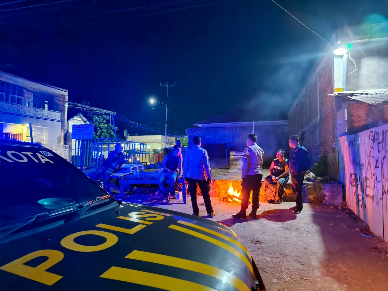 Polsek Asakota Intensifkan Patroli Dialogis, Ajak Pemuda Jauhi Narkoba dan Judi Online