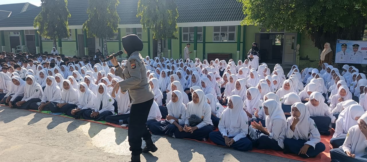 Polres Dompu Gencarkan Sosialisasi P4GN di Sekolah, Bentengi Pelajar dari Bahaya Narkoba