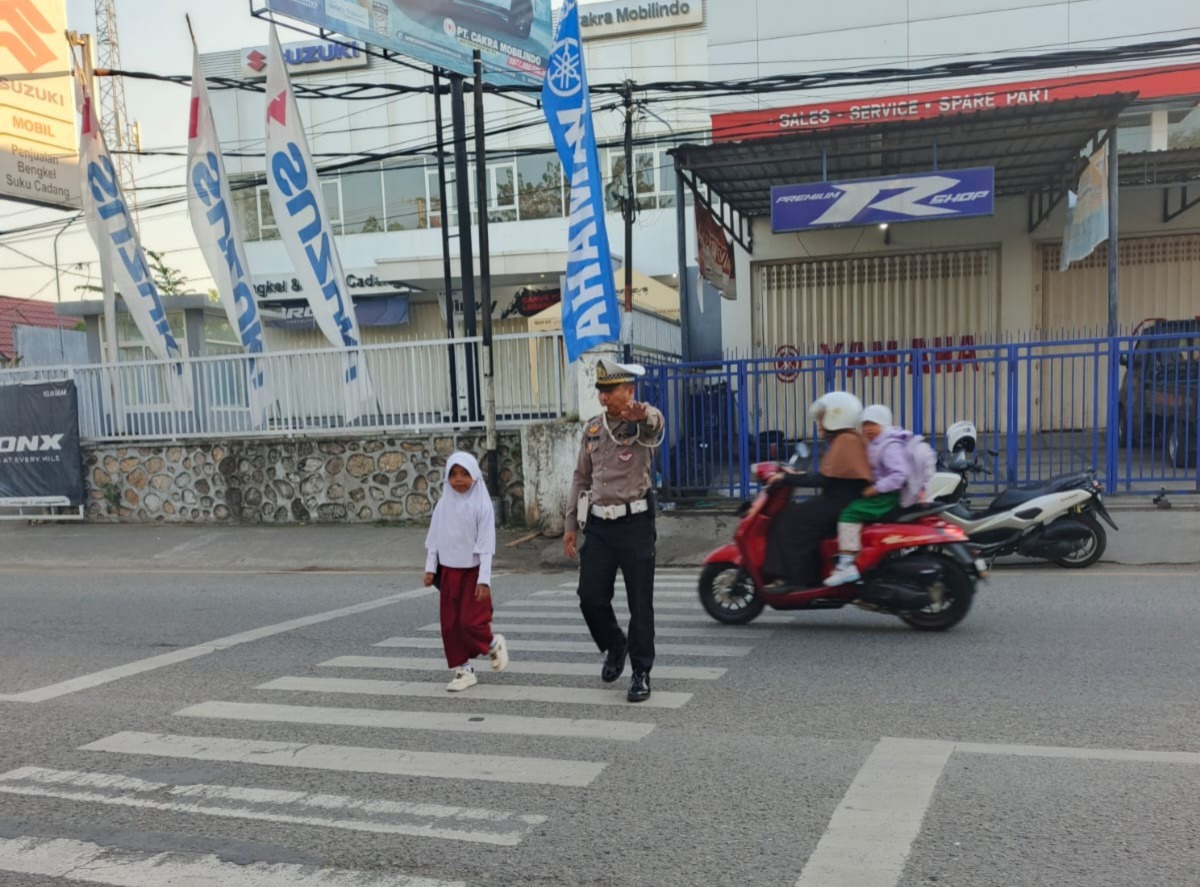 Satlantas Polres Bima Kota Gelar Rawan Pagi, Ciptakan Lalu Lintas Aman dan Tertib di Jam Sibuk