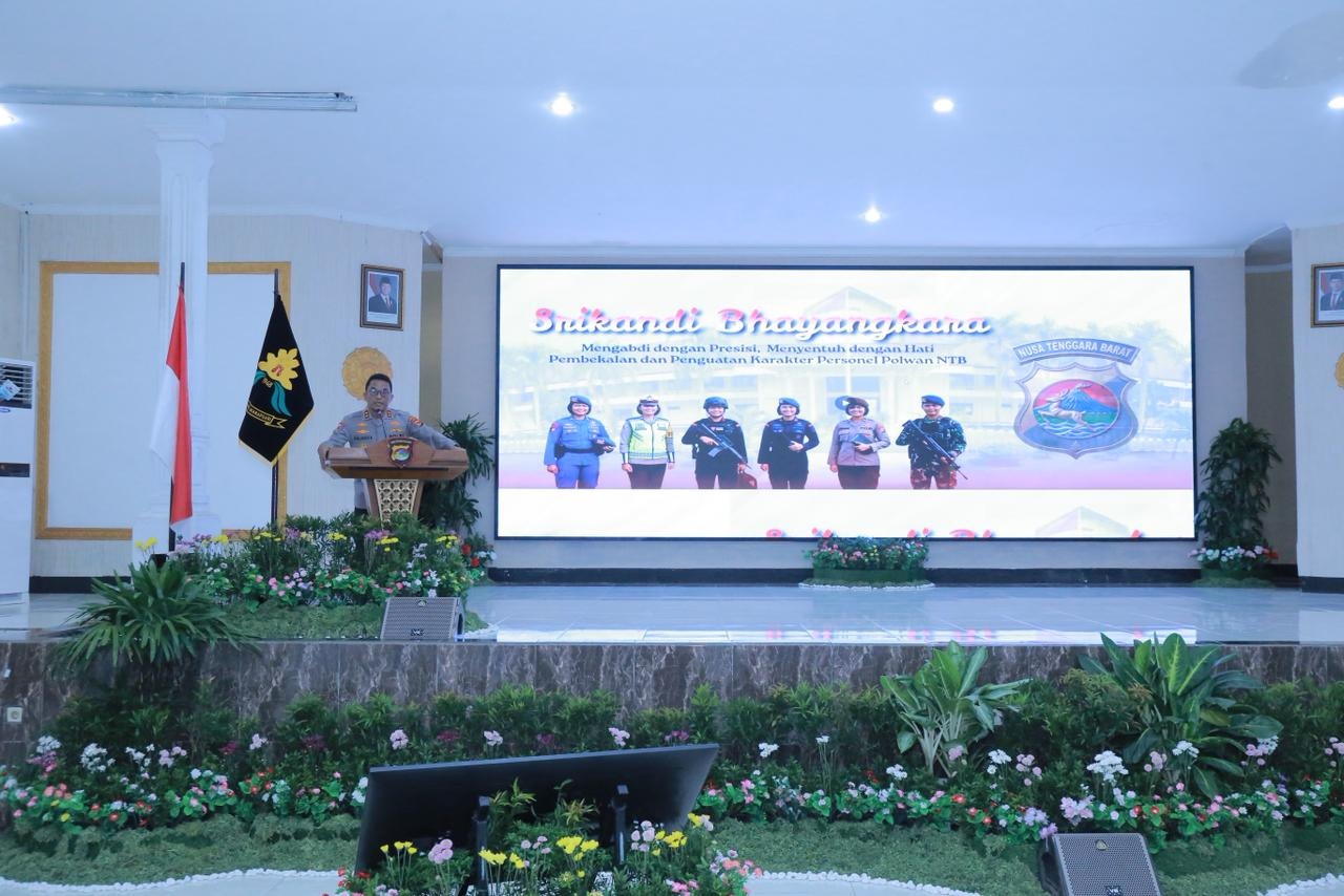 Hadapi Tantangan Global dan TPPO, Kapolda NTB Perkuat Kapasitas Polwan