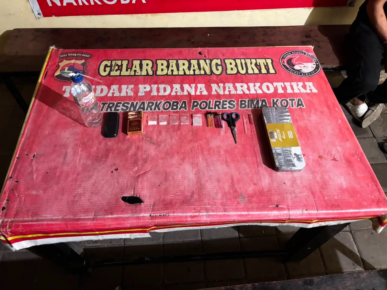 Komitmen Berantas Narkoba, Polres Bima Kota Ungkap Kasus Sabu di Wilayah Asakota