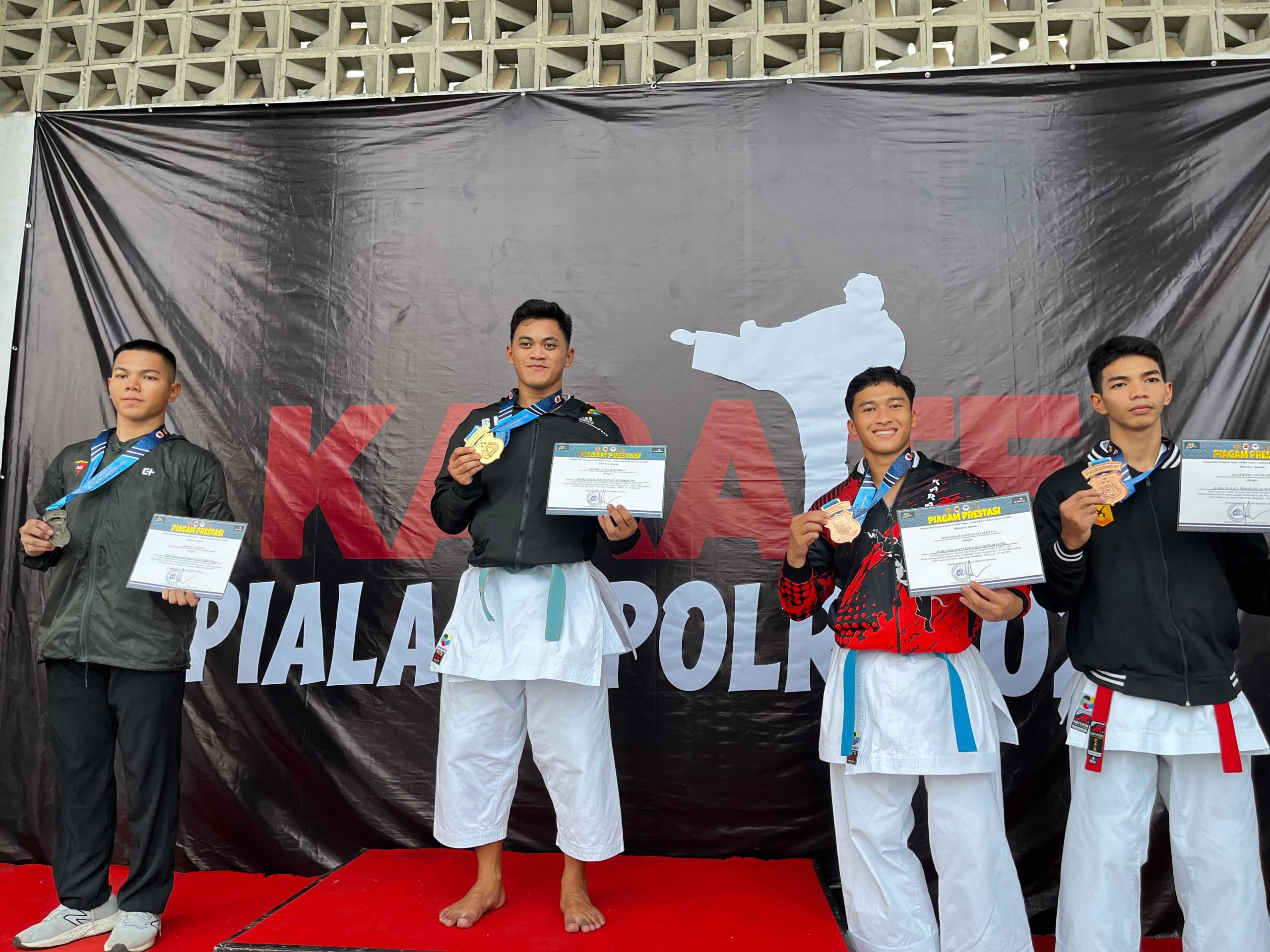 Polda NTB Raih Lima Medali di Pekan Olahraga Polri 2026 Cabang Karate