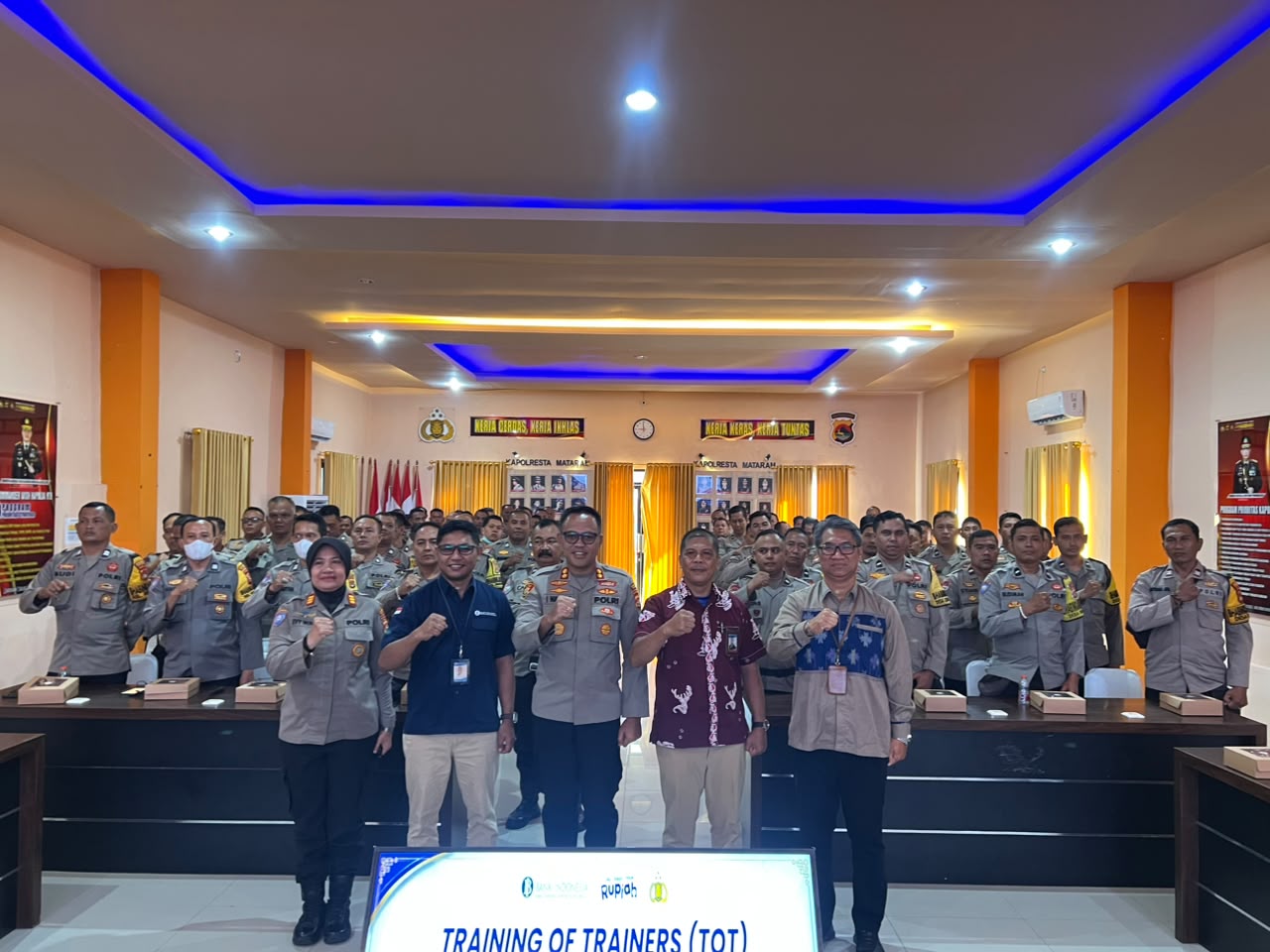 Sinergi Polresta Mataram dan BI, Perkuat Pengawasan Uang Palsu Melalui ToT CBP Rupiah