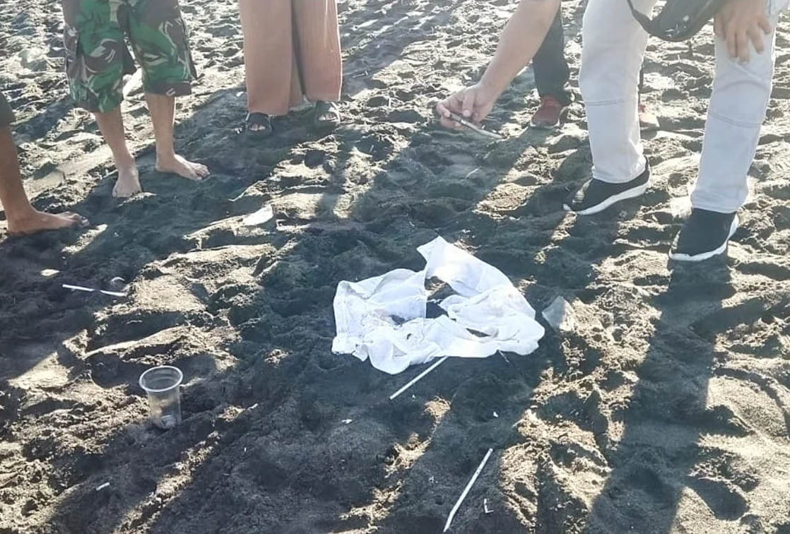 Informasi Penemuan Orok Bayi di Pantai Selingkuh, Polisi Pastikan Hanya Limbah Perut Ikan